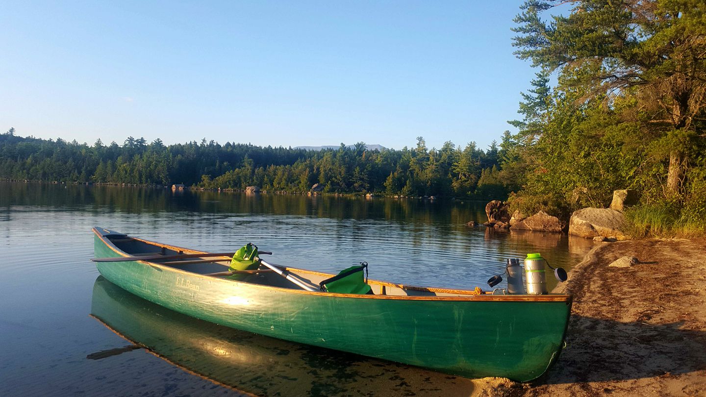 LL Bean tripper canoe